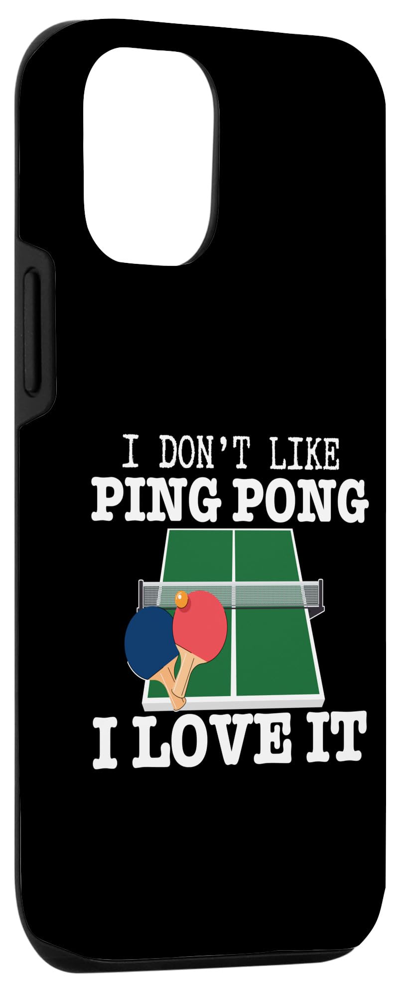Amazon.co.jp: iPhone 13 Pro I Love Pong Funny ピンポンプレーヤー